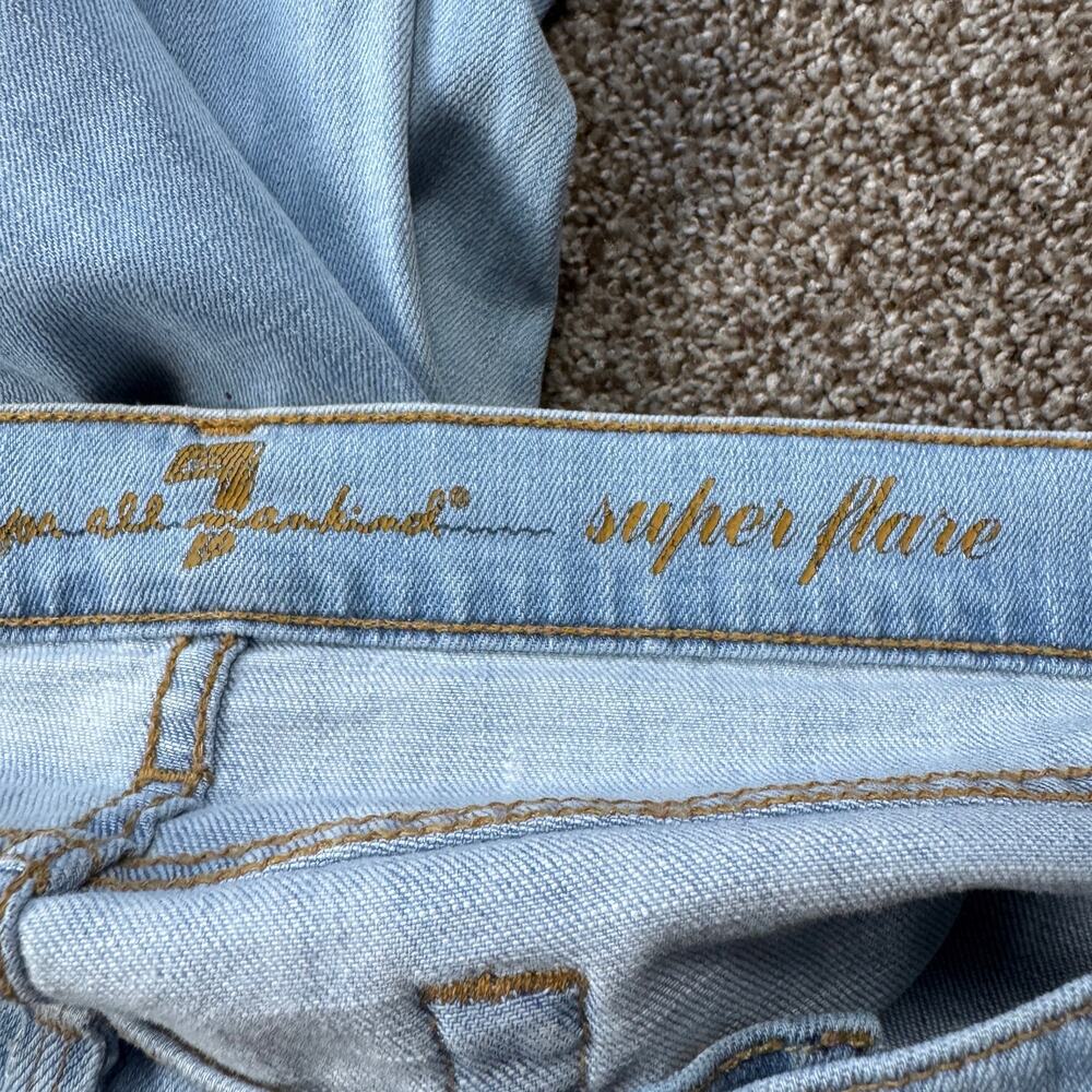 Citizens of Humanity Super Flare Jeans Size 28 Retro Low Rise Western Y2K - Picture 8 of 15